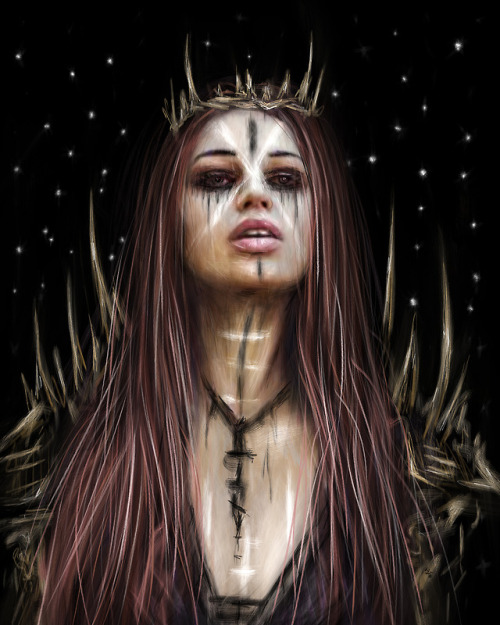 justingedak:Against the NightDigital art 2018 by Justin GedakBased off of a photo of @sonniemarie-mo