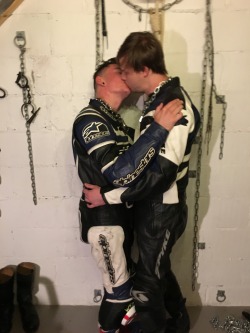 jamesbondagesx:  Biker boys, bound and gagged back to back 