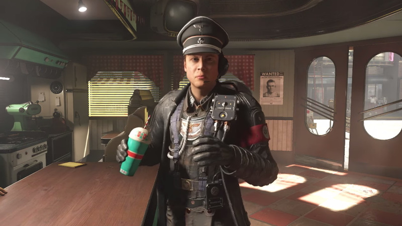 Wolfenstein II: The New Colossus – Strawberry Milkshake TrailerBethesda have just dropped a brand new game play trailer for Wolfenstein II giving us a closer look at that horribly tense encounter between BJ and a Nazi Kommandent as he slurps on a...