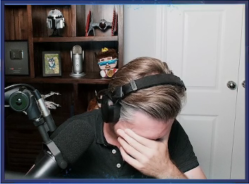 Image of Ren facepalming