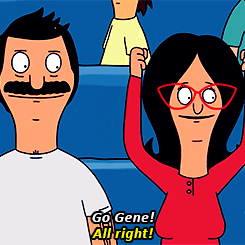 tinarannosaurus:  Bob’s Burgers, Season 1 | Linda Belcher - &ldquo;All right!&rdquo;