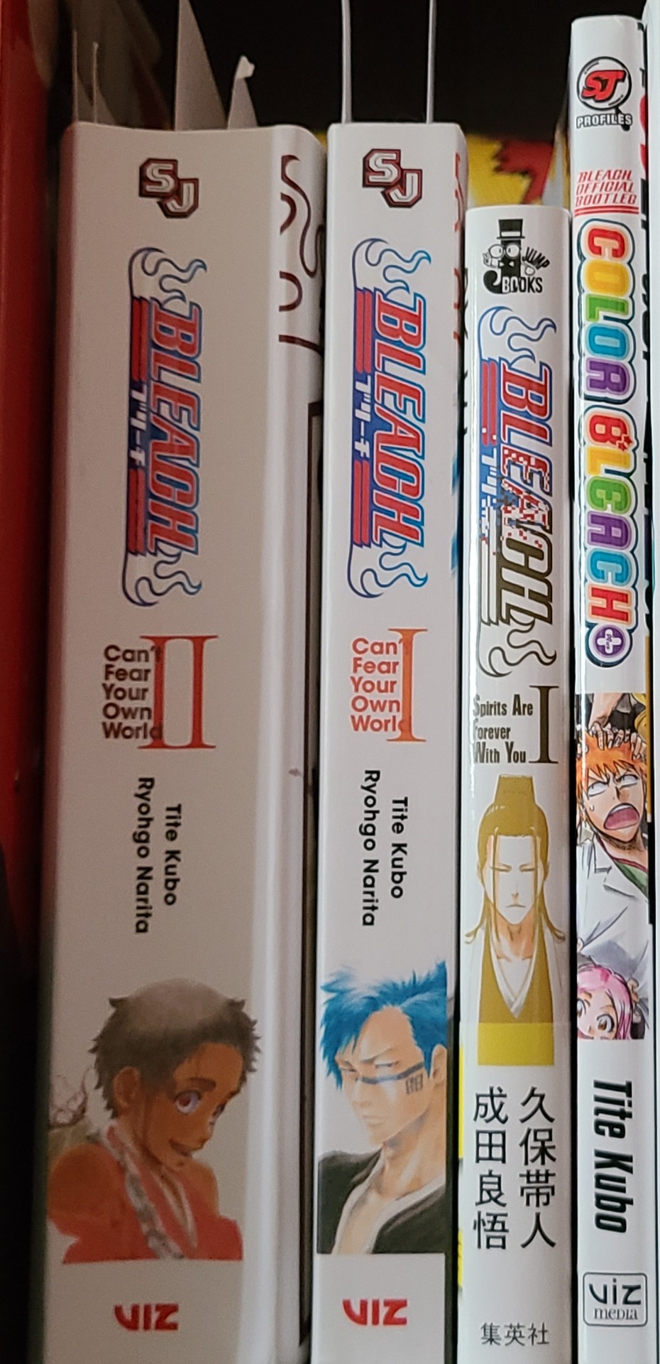 Can T Fear Your Own World My Physical Copy Of Bleach Spirits Are Forever