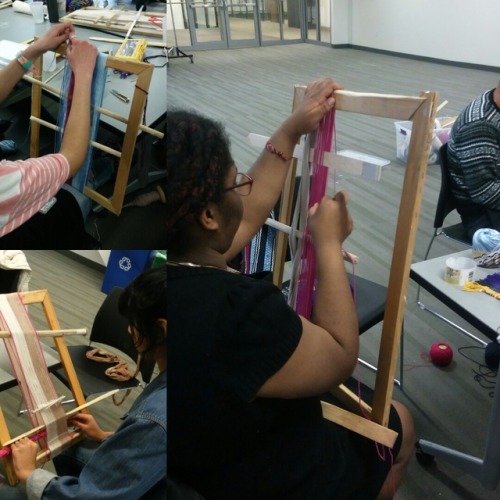 stitchedintomemory: More weaving! Practicing supplementary weft patterning before we move on to the 