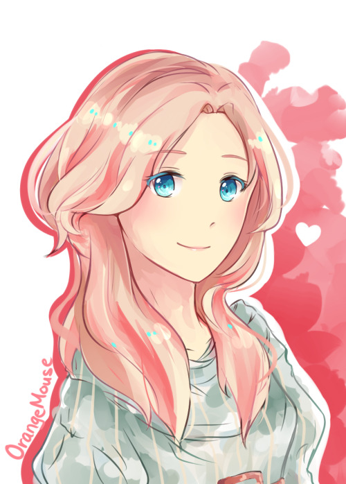 pilferingapples:orangemouse:Drew my bby Cosette because she is beautiful and sweet and cosettee <