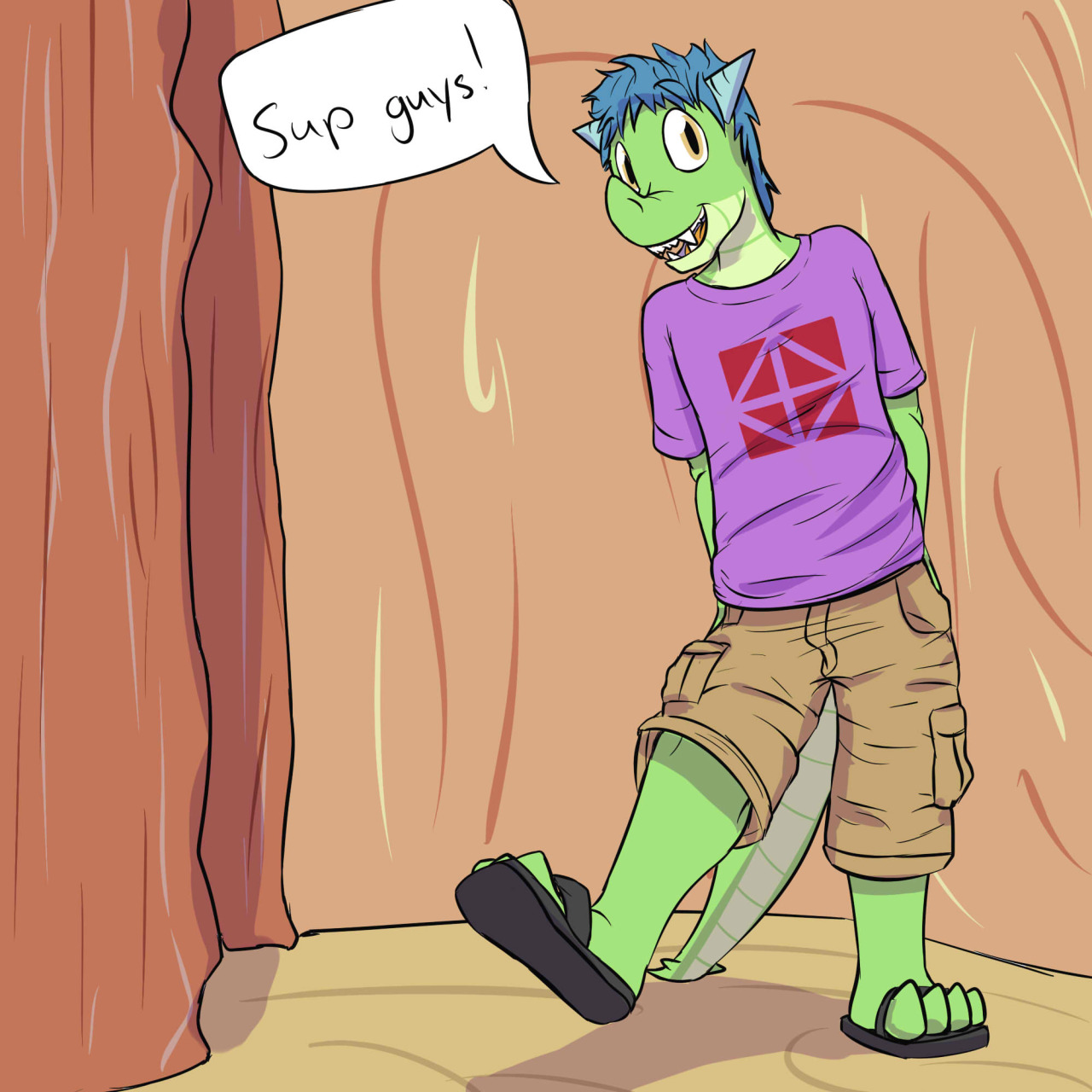 Snort stops by as well, he&rsquo;s the kind of guy who wears cargo shorts and