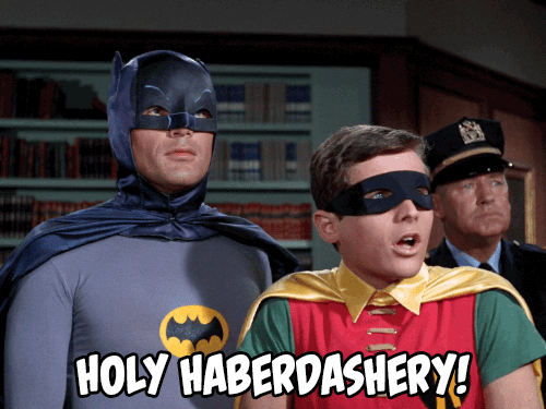 gameraboy:  Holy haberdashery!