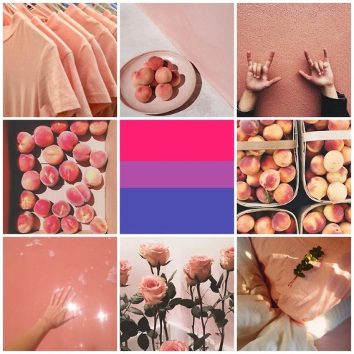 peachy bi aesthetic