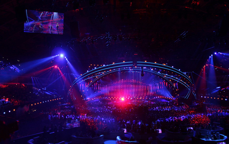 bearconcentrate:Eurovision Semi 1!Cred to The Healthy Bear for GIF and Pup Boss for