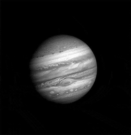 sixpenceee:  How clouds move on Jupiter(Source) 