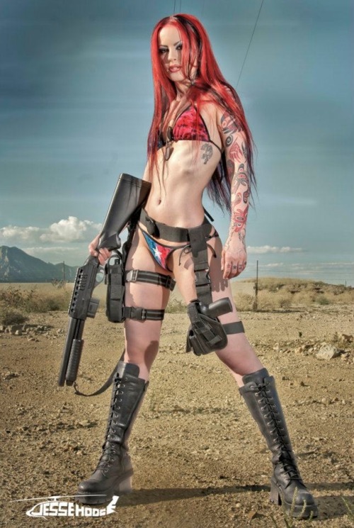 Porn Pics girlandguns:  Girl With Gun  follow me at :