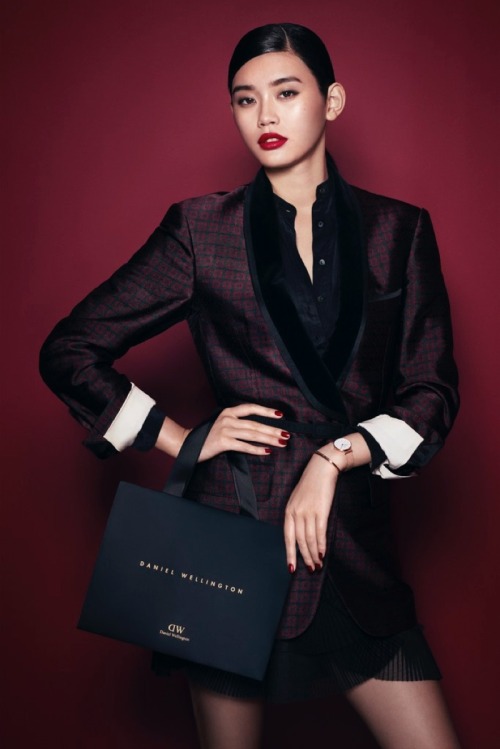 Ming Xi - Daniel Wellington Holiday 2017Photos - Andrew YeeStylist - Karin SmedsHair - Ali PirzadehM