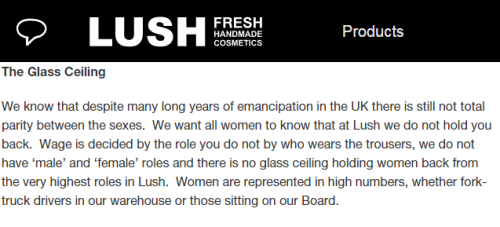 knowvacane: I studied LUSH as part of my A Level ethics within business course and honestly they nev
