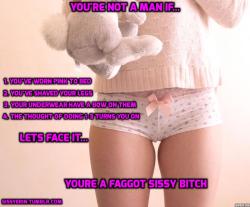 sissyerin:  Be a good obedient sissy and follow sissyerin.tumblr.com Almost