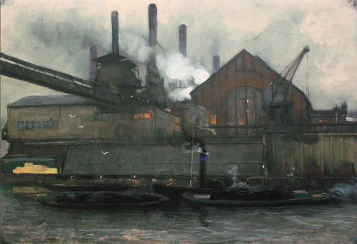 Herman Heijenbrock - Early 20th century Industrial landscapes (for those who still have doubts about