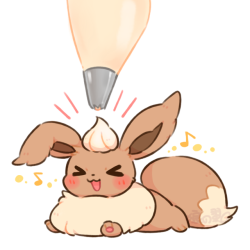 wolfwithribbon:flareon x3!