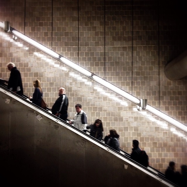 The New York City commute. AKA the grind. #subway #commute #nyc #newyorkcity #ftrain #getmebacktothecaribbean