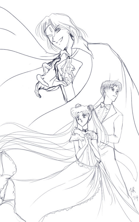 tiny012: guardress:Sailor Moon x PoTO by ChibiRikku I like the idea of a Phantom of the Opera x Sail