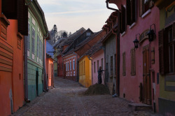 sickpage:  Nicola AbrahamStreet in Sighisoara, 2012