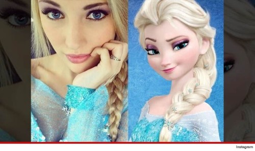 XXX nygiantsrock:  ‘Frozen’ Look-Alike – photo