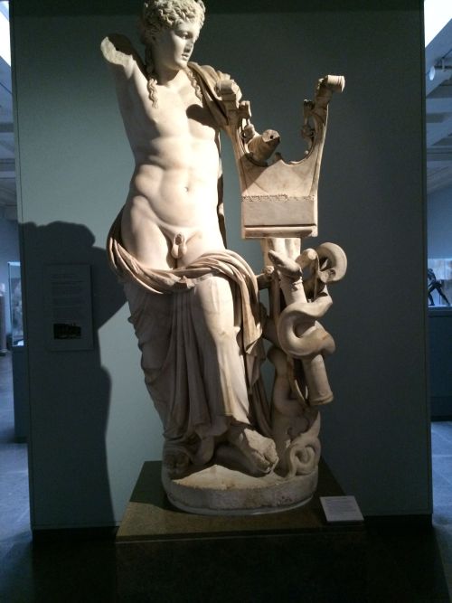 hismarmorealcalm:Colossal marble statue of Apollo from Cyrene  British Museum