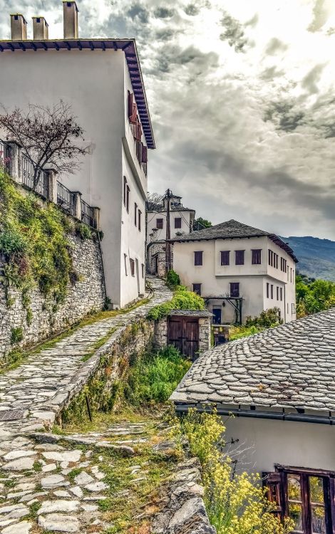 Mediterranean CountrysideMakrinitsa village, Mount Pelion, Greece by dimitrisvetsikas1969 (pixabay.c