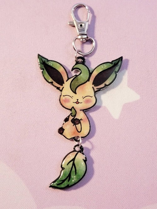 Dangling Tail Eeveelution Charms made by enkfuudesigns 