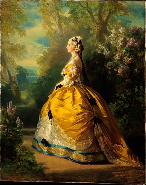 The Empress Eugénie (Eugénie de Montijo, 1826–1920, Condesa de Teba) by Fra