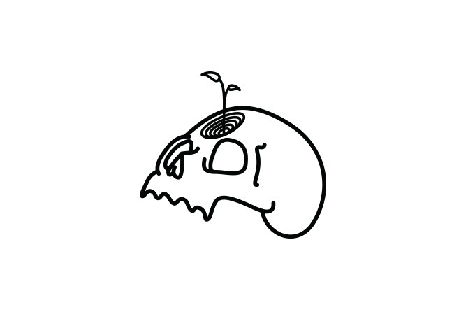 well-fed:  Ongoing Skull series by Jon Donaghy | www.jondonaghy.com 