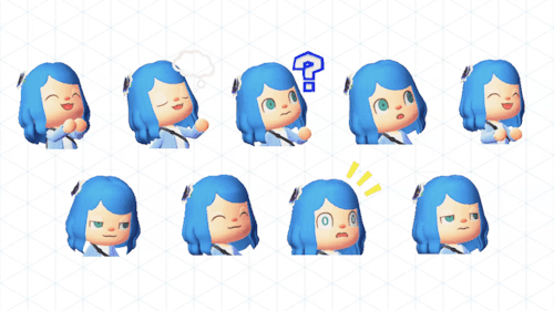 Made Some Cute Emotes Of Rivers! (wow I Still Haven't Properly Introduced Her Here Yet...)