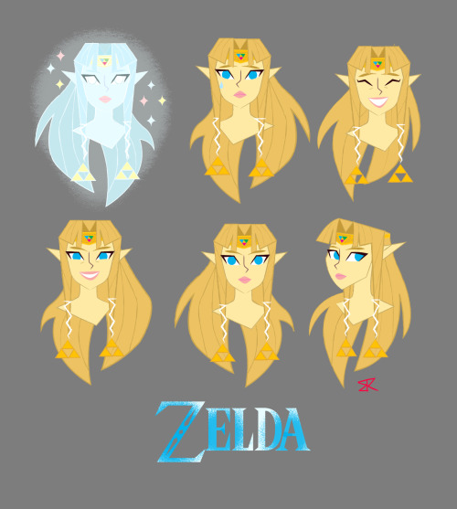 mr-bultitude:Some of my Legend of Zelda artwork. :)