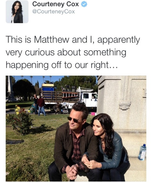 centralperkswift: Courteney Cox: tweets about Friends