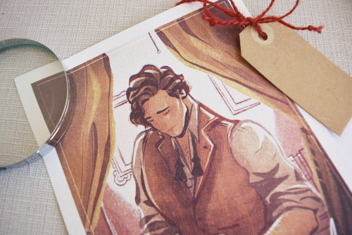 Sherlock Card avaiable on my Etsy Shop HERE