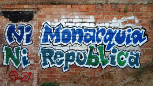 ‘Neither Monarchy, Nor Republic’Barcelona, 2017Here’s a great text on the current situation there: O