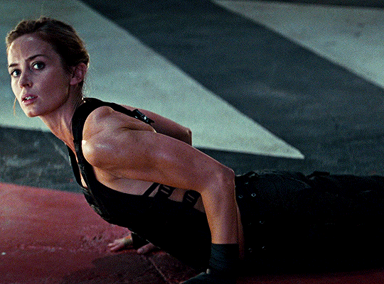 biggsdarklighters:EMILY BLUNT as RITA VRATASKI in EDGE OF TOMORROW