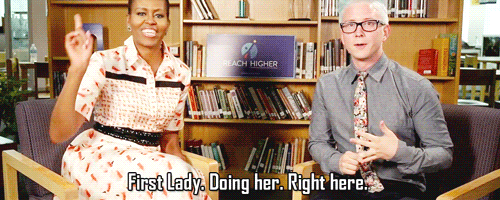 tyleroakley:  smilingoakley:  Tyler Oakley Interviews Michelle Obama  THIS WAS SO MUCH.