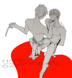 eron-mao:  Kikuro！ Happy Valentine’s