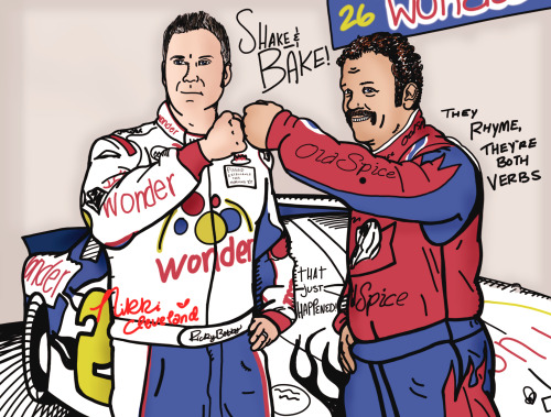 nakeycleveland:
“ My Talladega Nights drawing :)
”
“Talladega Nights: The Ballad of Ricky Bobby” premiered in theaters 8 years ago today! http://usat.ly/UXgjPe