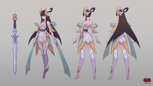 Divine Sword Irelia skin concepts