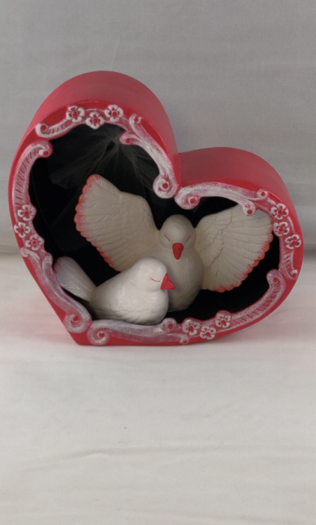 Ceramic Valentine&rsquo;s Day Gift, Dove Decoration by patsysceramics