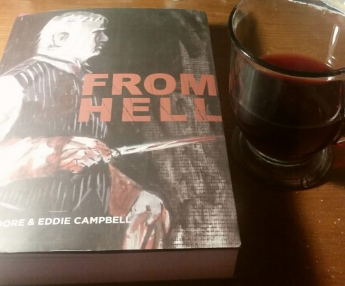 Current: equipped with a glass of wine and a book on Jack the Ripper at 1 a.m. C'est la vie