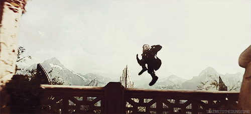 of-castles-and-converses:  spookymemekage:  LOKI SHAPE-SHIFTS INTO THOR I REPEAT