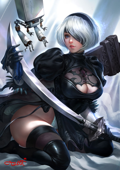 2B B. TinArt https://www.artstation.com/artwork/dOY4vQ