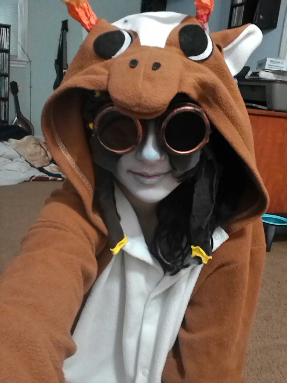 strong-sagittarius:  Happy little hoofbeast 