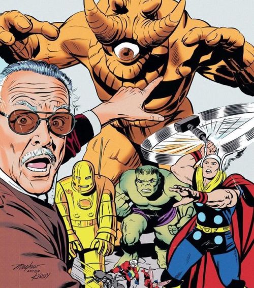 MONSTERS UNLEASHED #1 STAN LEE Box Variant Cover Art by @mikemayhewstudio #avengers1homage #avengers