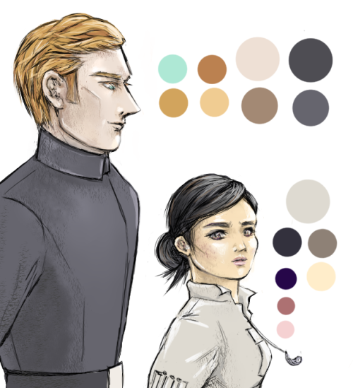 phelfromgrace: I’m working on some GingerRose art for an upcoming fic, and I couldn’t he