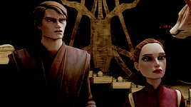 swanimated:requested by @the-far-bright-center↳ anakin & padmé in Shadow Warrior