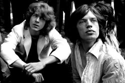 exiledfrommainstreet:  Mick Jagger and myself.