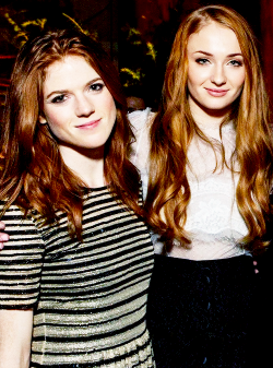 roselesliesource:  Rose Leslie and Sophie