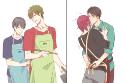 ide-micky:  How to tie boyfriend’s apron