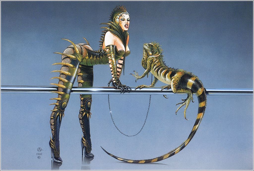 girlart:  Chris Achilleosselected by Girl Art